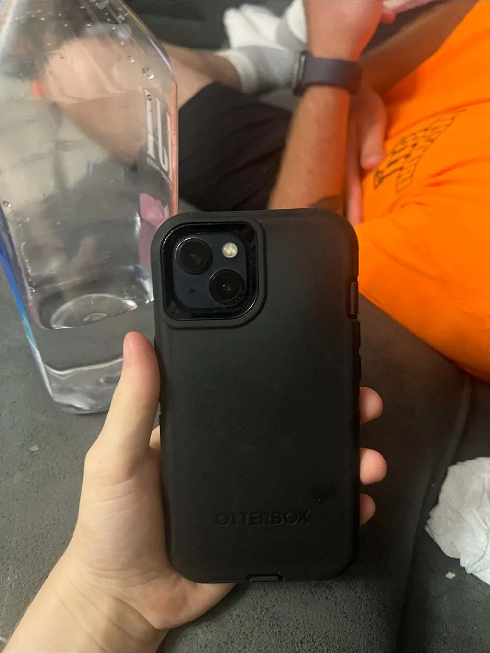 OtterBox Black Rugged Protective Case for iPhone